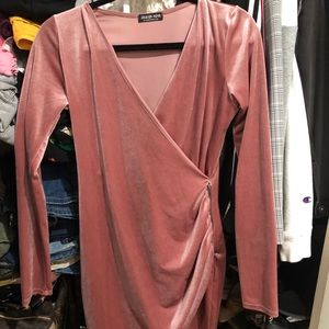 Pink dress from fashionnova size M